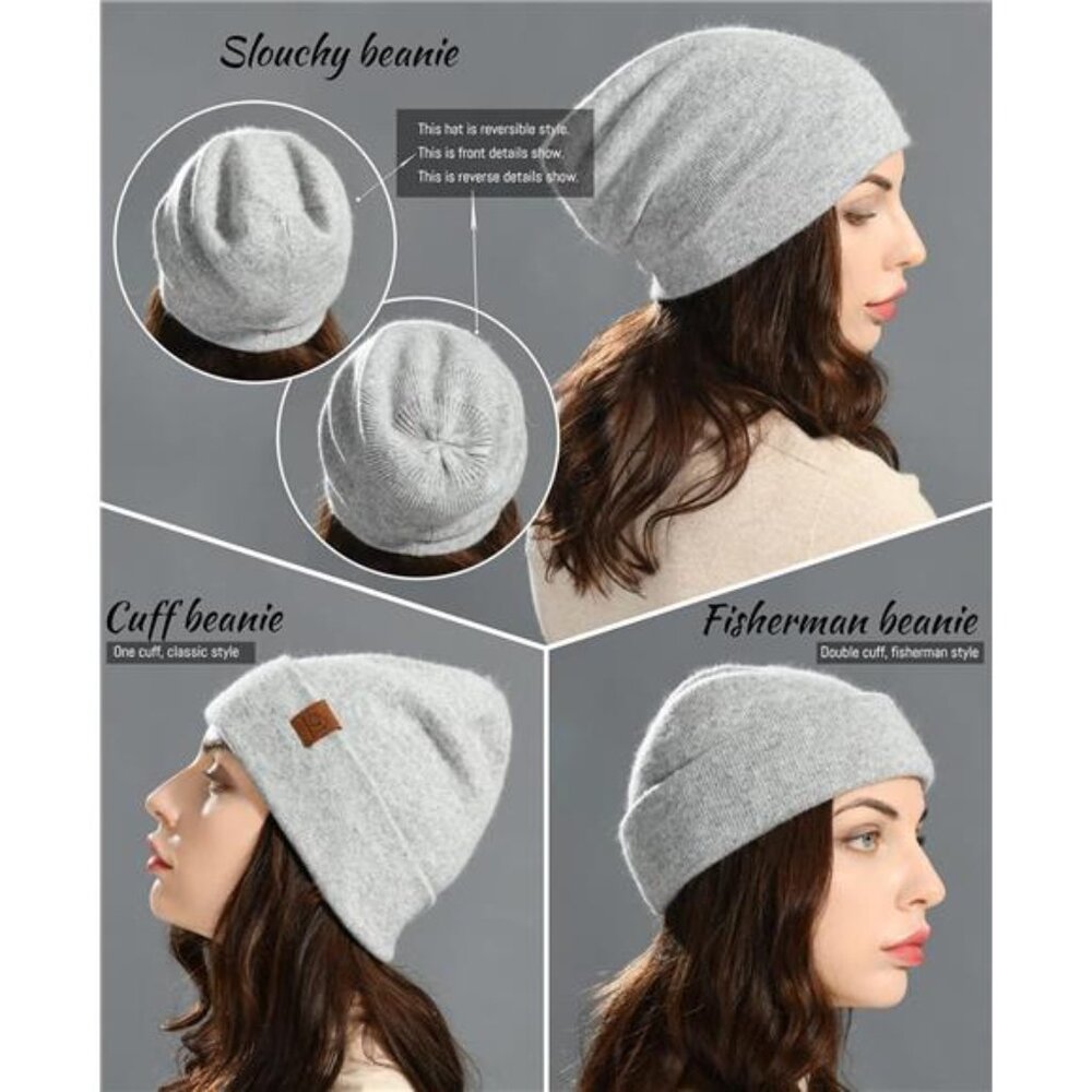 Slouchy Knit Beanie - Picture 4 of 7